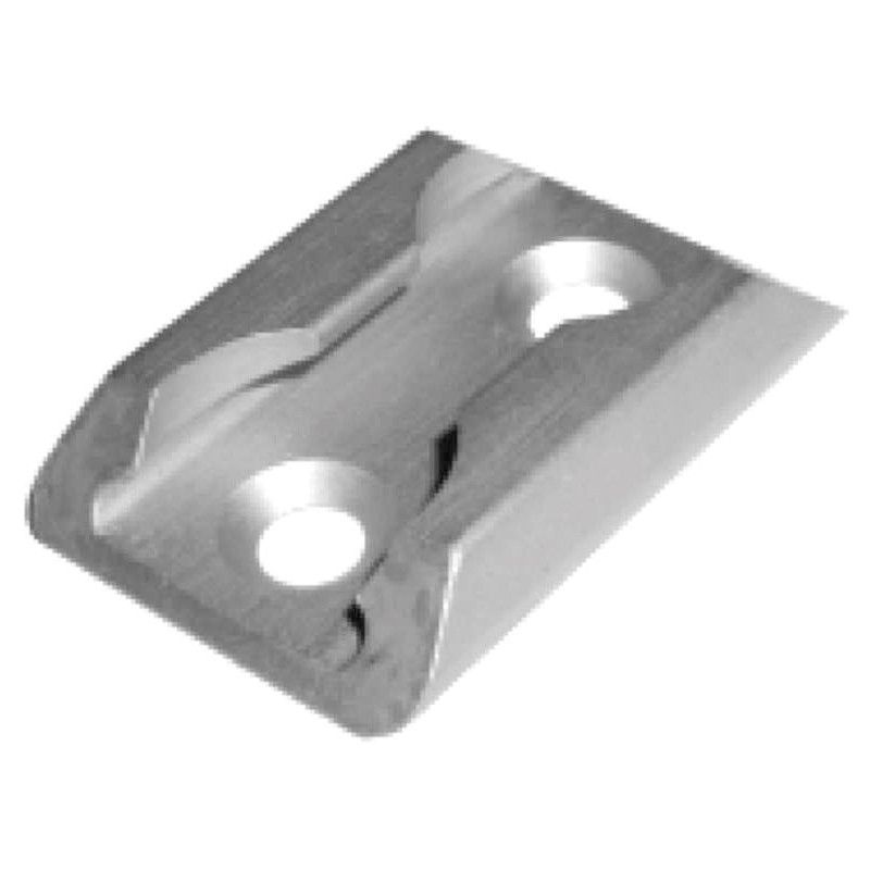 Zurrplatte Aluminium für Fitting 111 und 112