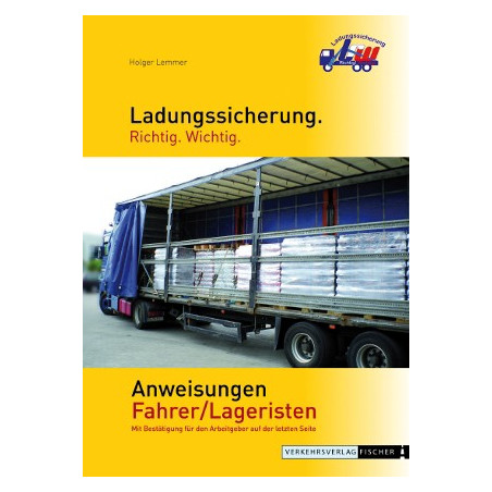 Anweisung Fahrer - Lagristen